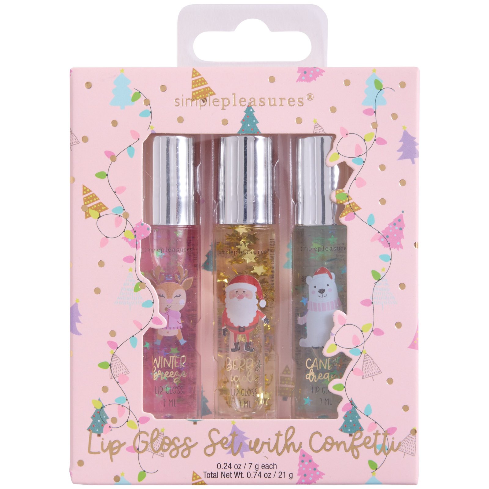X-MAS LIPGLOSS 3 PCS SET